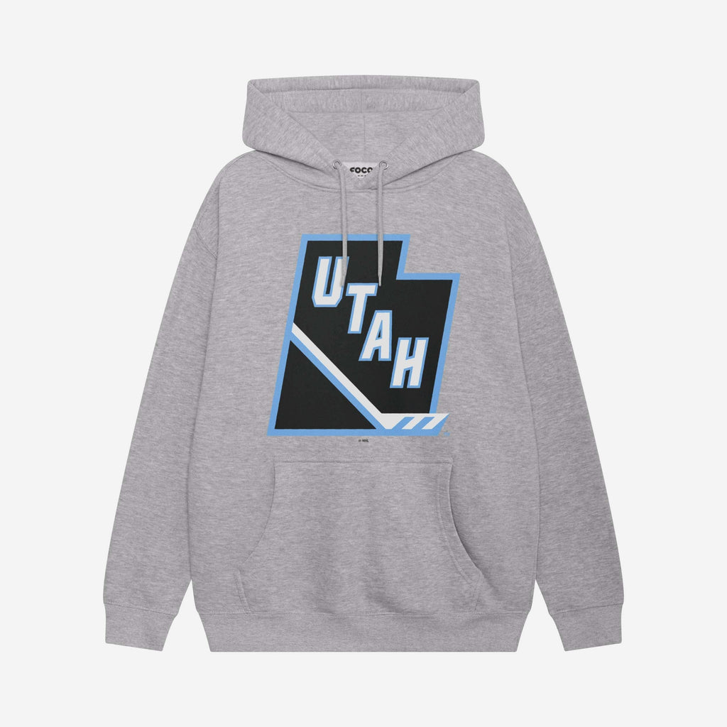 Utah Mammoth Tertiary Logo Hoodie FOCO Athletic Heather S - FOCO.com