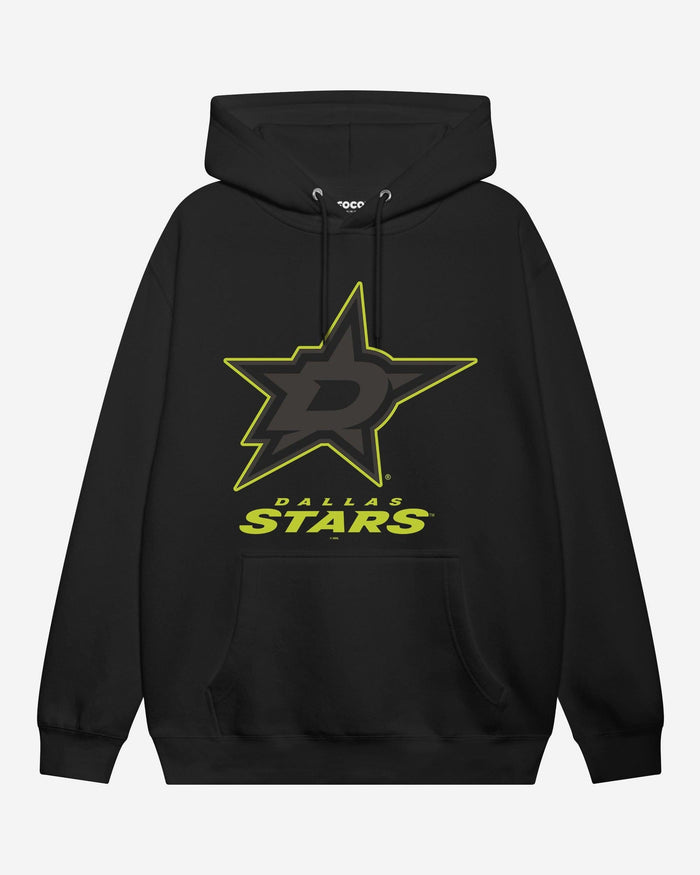 Dallas Stars Highlight Reel Hoodie FOCO Black/Volt S - FOCO.com