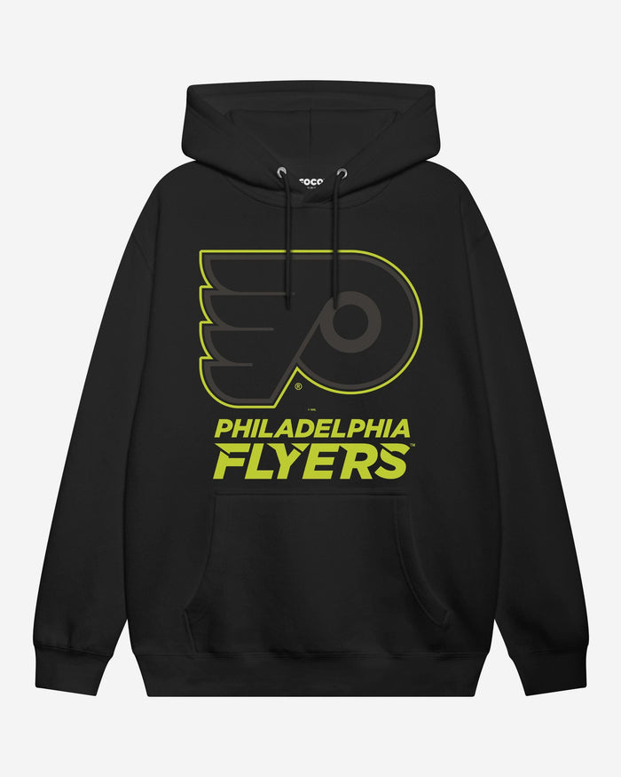 Philadelphia Flyers Highlight Reel Hoodie FOCO Black/Volt S - FOCO.com