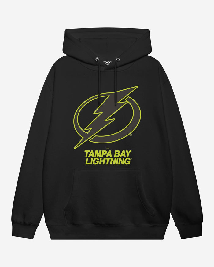 Tampa Bay Lightning Highlight Reel Hoodie FOCO Black/Volt S - FOCO.com