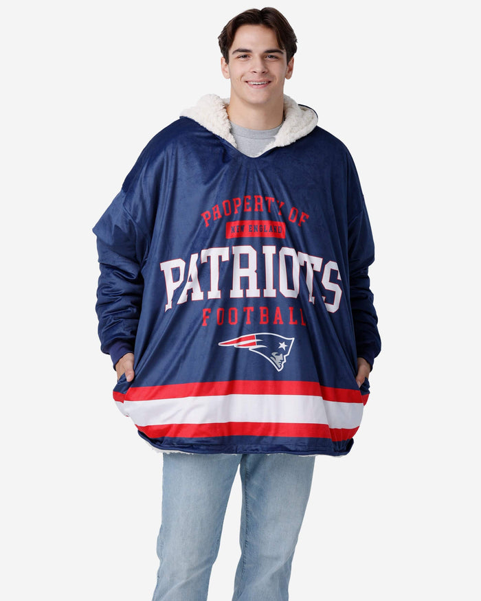 New England Patriots Team Color Property Of Hoodeez FOCO - FOCO.com
