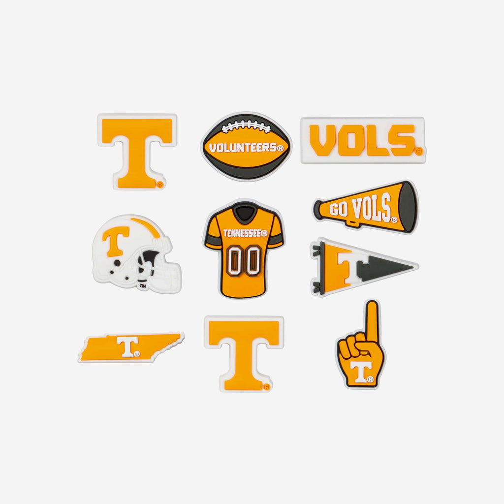 Tennessee Volunteers 10 Pack Team Clog Charms FOCO - FOCO.com