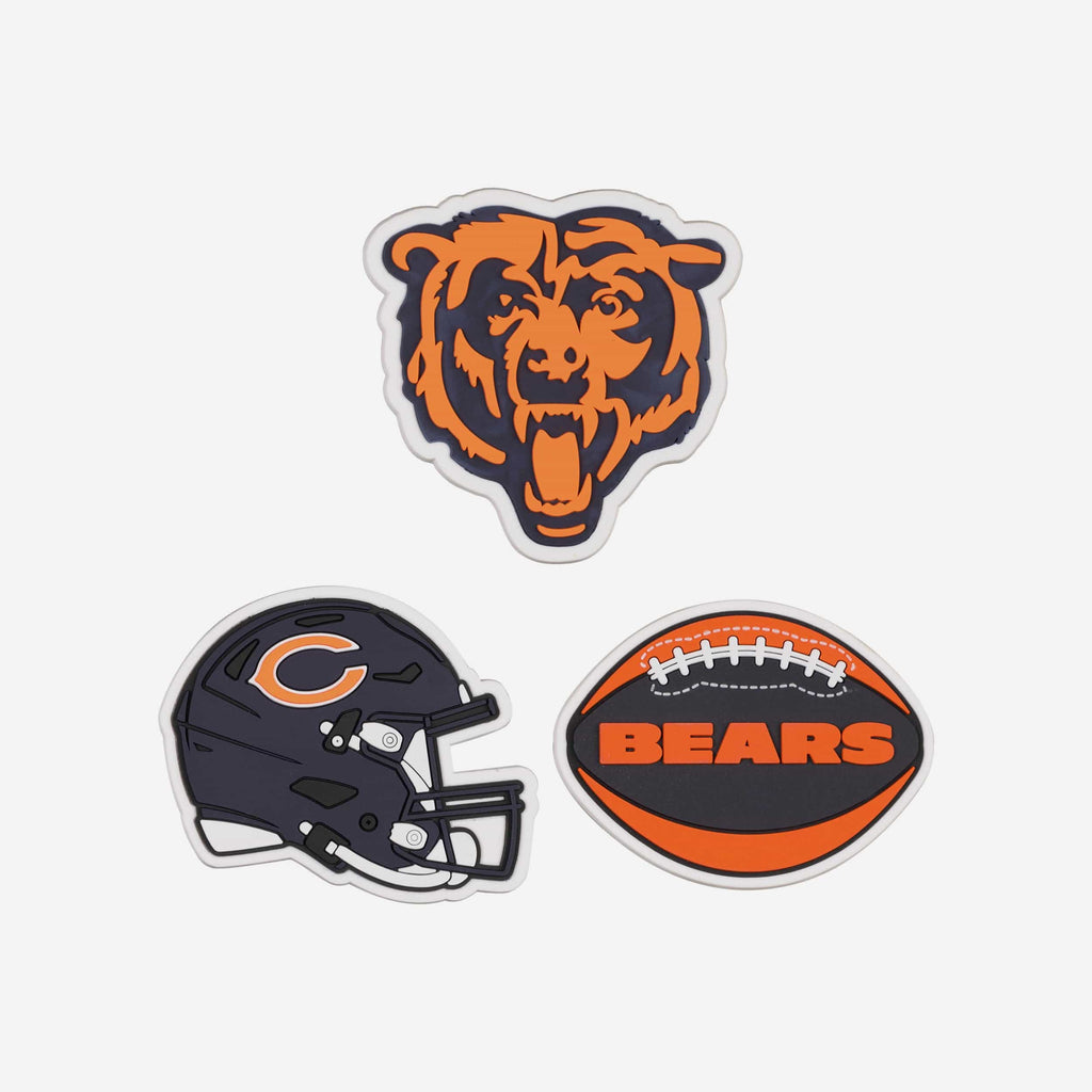 Chicago Bears 3 Pack Tailgate Tote Charms FOCO - FOCO.com