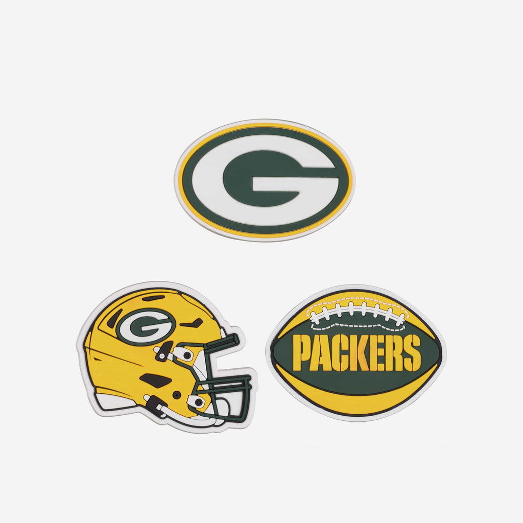 Green Bay Packers 3 Pack Tailgate Tote Charms FOCO - FOCO.com