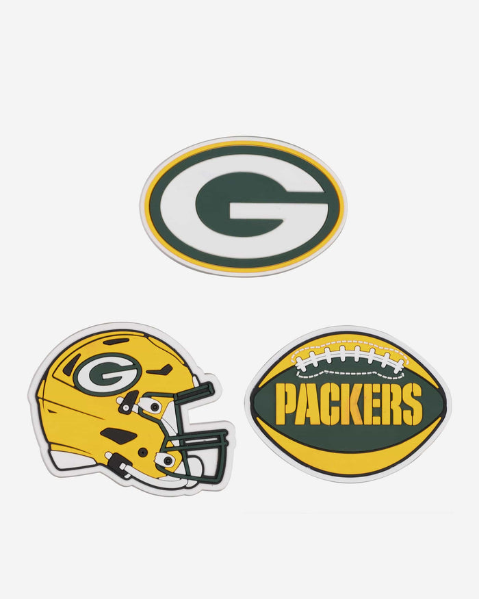 Green Bay Packers 3 Pack Tailgate Tote Charms FOCO - FOCO.com