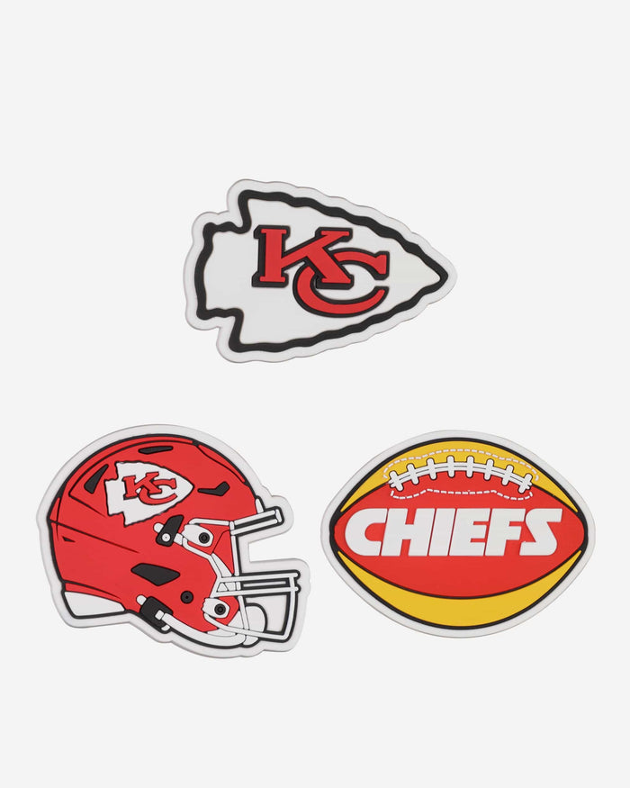 Kansas City Chiefs 3 Pack Tailgate Tote Charms FOCO - FOCO.com