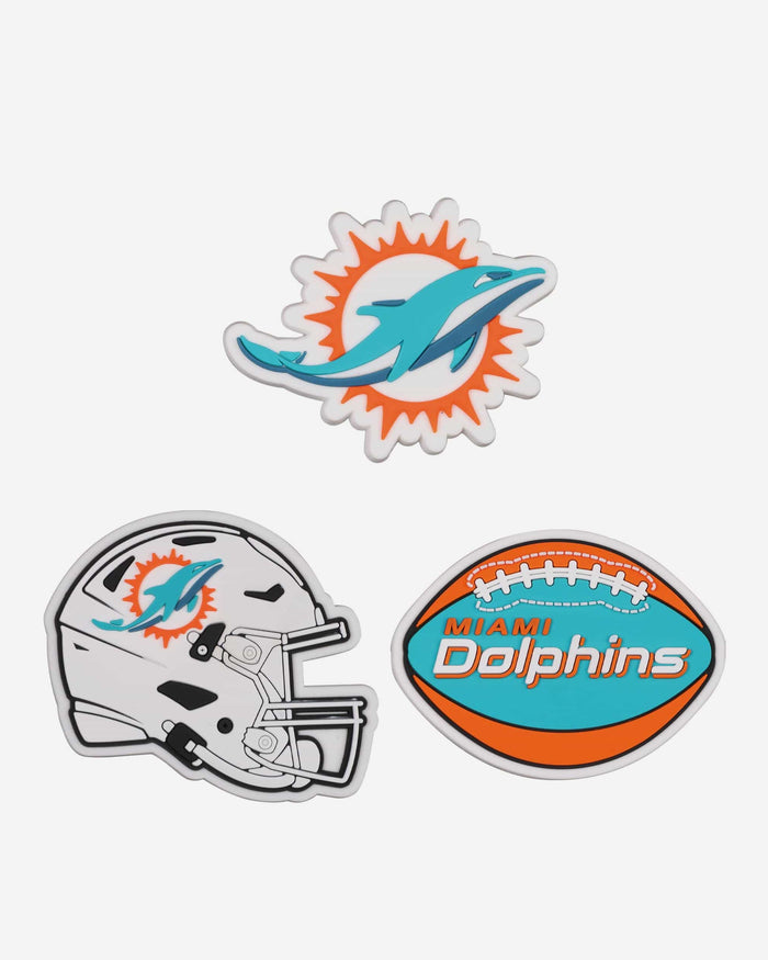 Miami Dolphins 3 Pack Tailgate Tote Charms FOCO - FOCO.com