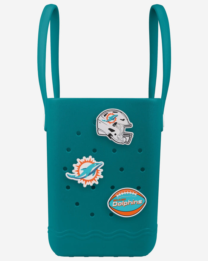 Miami Dolphins 3 Pack Tailgate Tote Charms FOCO - FOCO.com