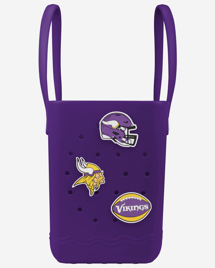 Minnesota Vikings 3 Pack Tailgate Tote Charms FOCO - FOCO.com