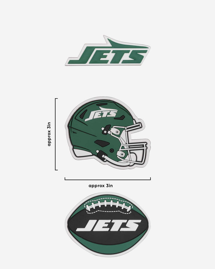 New York Jets 3 Pack Tailgate Tote Charms FOCO - FOCO.com