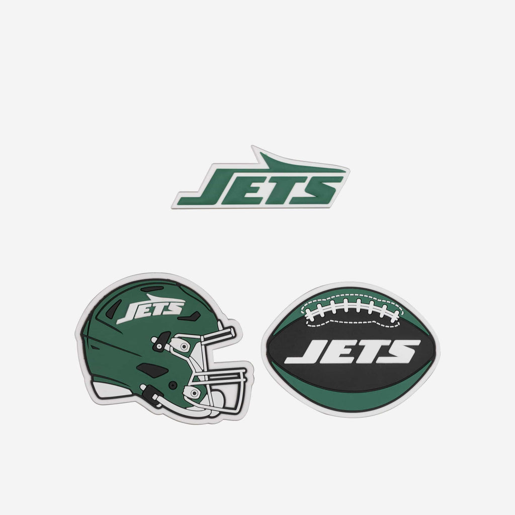 New York Jets 3 Pack Tailgate Tote Charms FOCO - FOCO.com