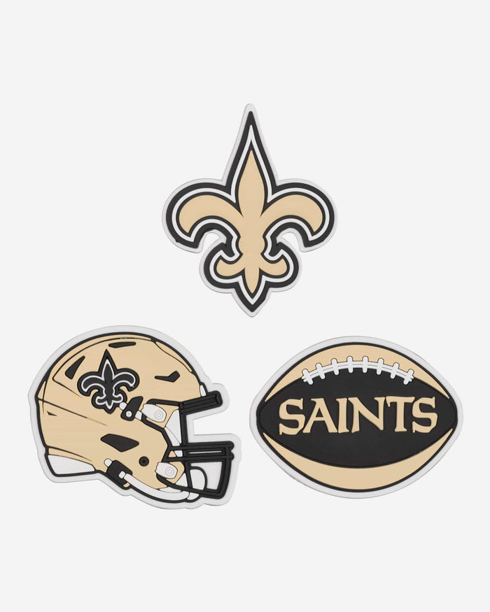 New Orleans Saints 3 Pack Tailgate Tote Charms FOCO - FOCO.com