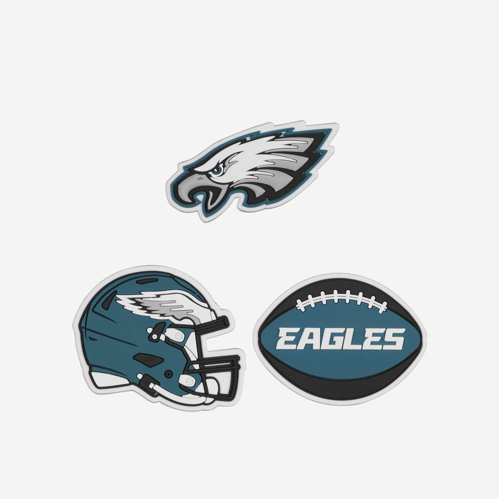 Philadelphia Eagles 3 Pack Tailgate Tote Charms FOCO - FOCO.com