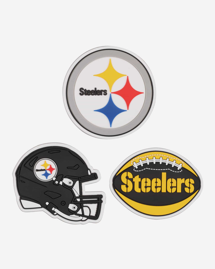 Pittsburgh Steelers 3 Pack Tailgate Tote Charms FOCO - FOCO.com