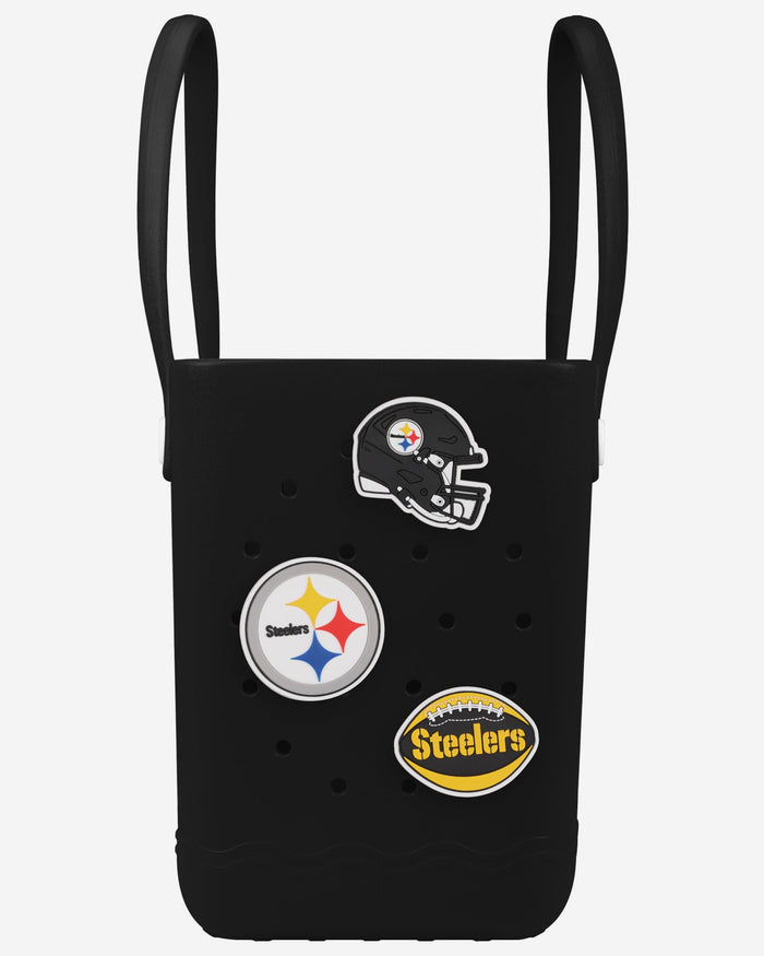 Pittsburgh Steelers 3 Pack Tailgate Tote Charms FOCO - FOCO.com