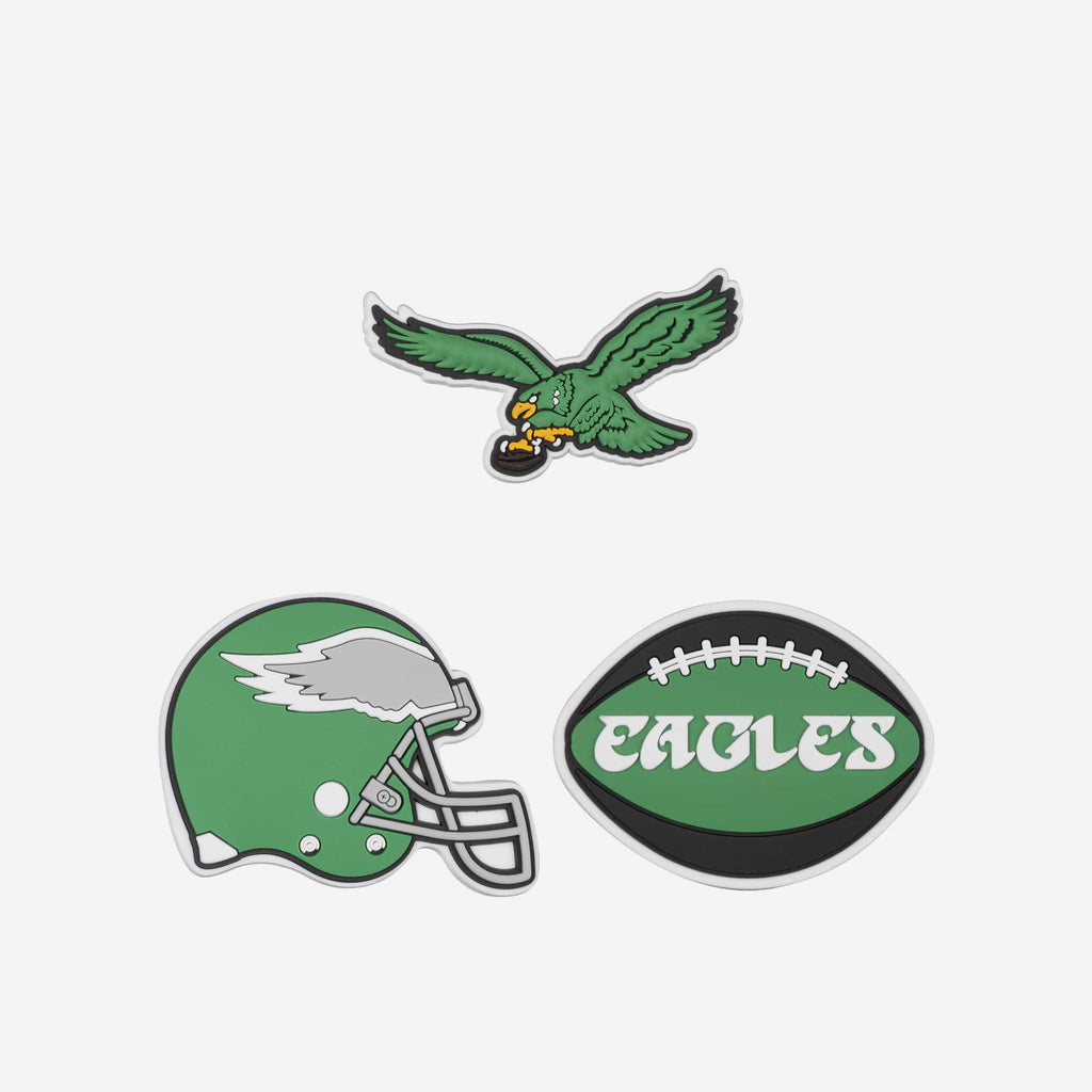Philadelphia Eagles Kelly Green 3 Pack Tailgate Tote Charms FOCO - FOCO.com