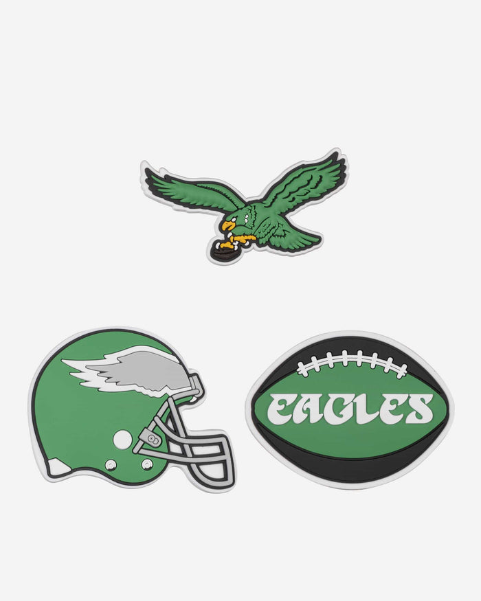 Philadelphia Eagles Kelly Green 3 Pack Tailgate Tote Charms FOCO - FOCO.com