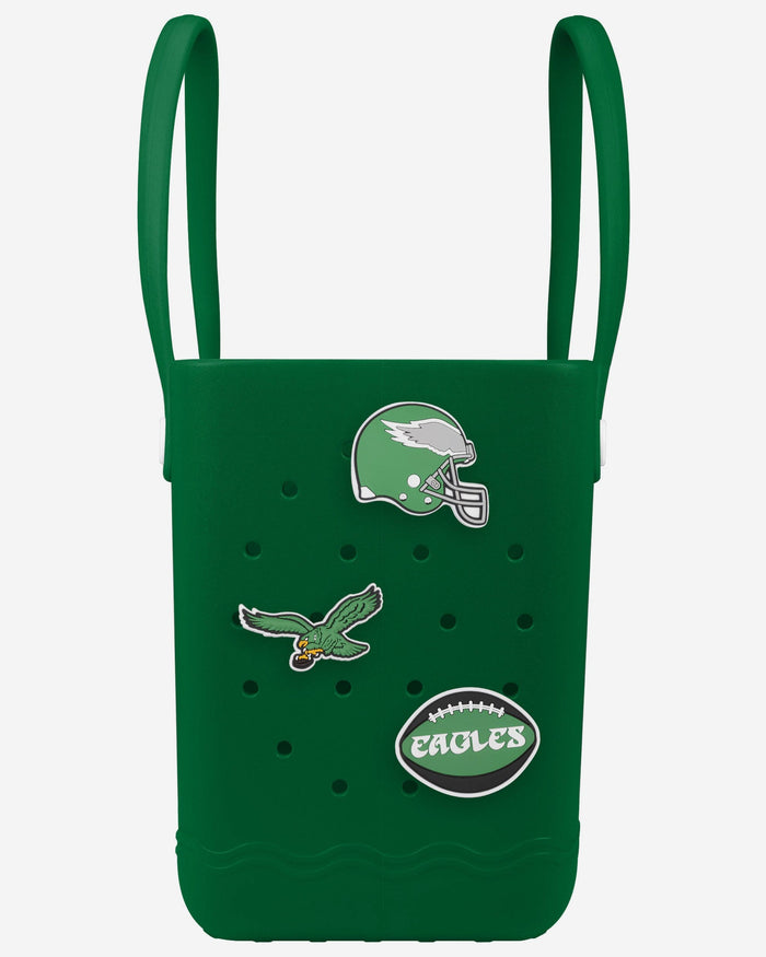 Philadelphia Eagles Kelly Green 3 Pack Tailgate Tote Charms FOCO - FOCO.com