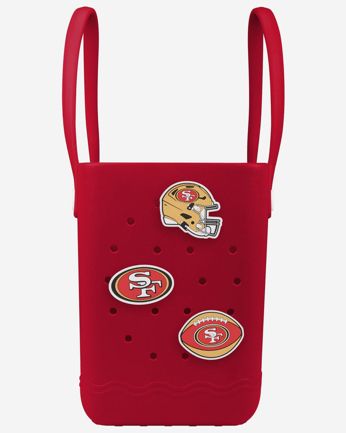 San Francisco 49ers 3 Pack Tailgate Tote Charms FOCO - FOCO.com