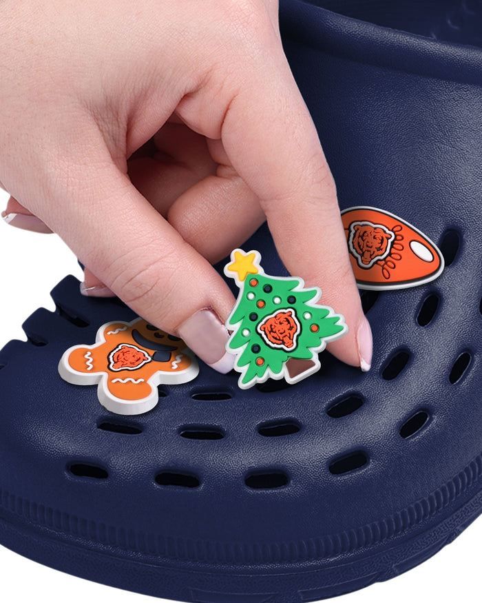 Chicago Bears 6 Pack Holiday Team Clog Charms FOCO - FOCO.com