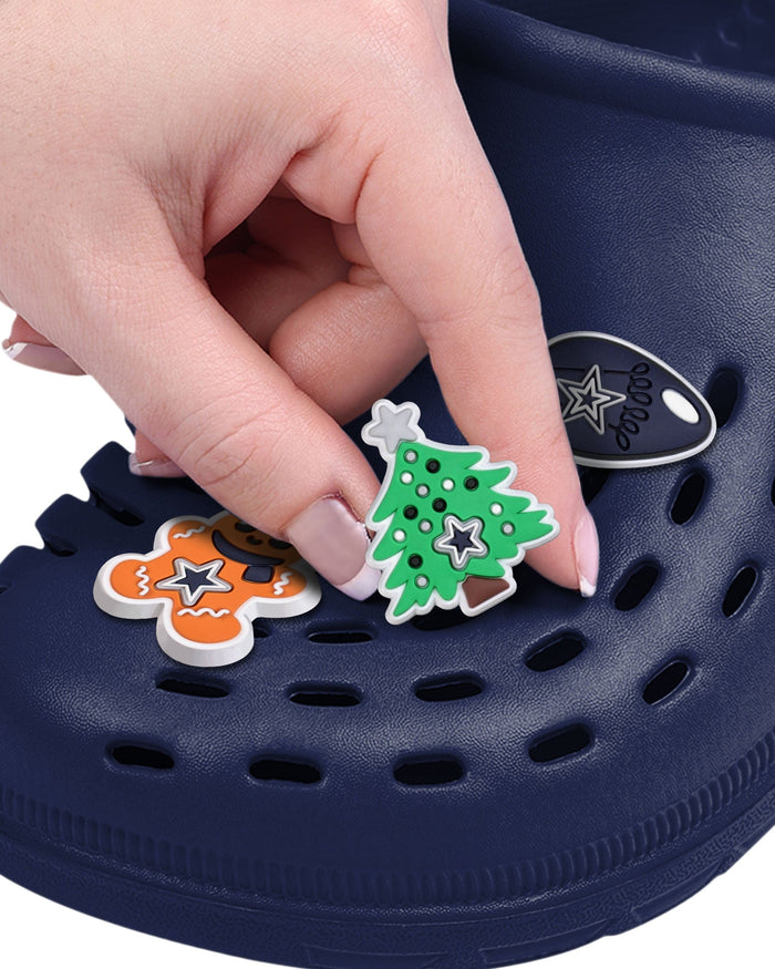 Dallas Cowboys 6 Pack Holiday Team Clog Charms FOCO - FOCO.com