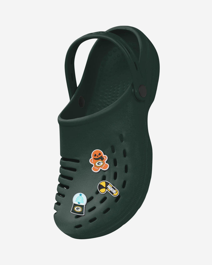 Green Bay Packers 6 Pack Holiday Team Clog Charms FOCO - FOCO.com