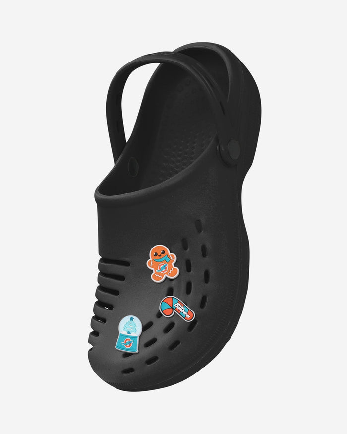Miami Dolphins 6 Pack Holiday Team Clog Charms FOCO - FOCO.com