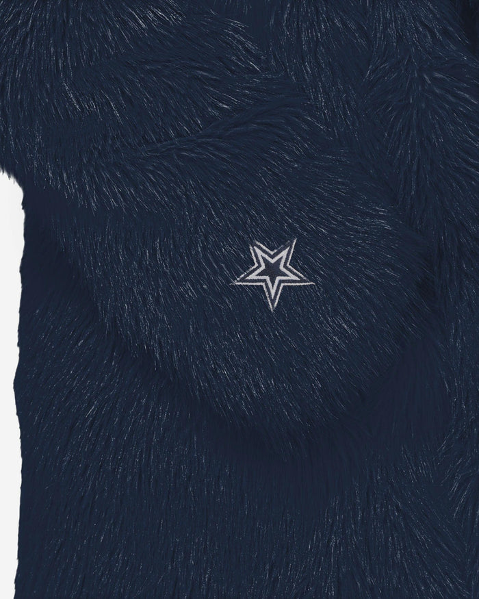 Dallas Cowboys Faux Fur Long Jacket FOCO XS/S - FOCO.com