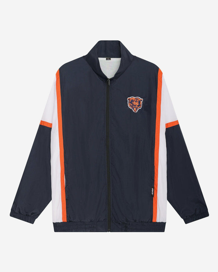 Chicago Bears Nylon Crinkle Gameday Jacket FOCO S - FOCO.com