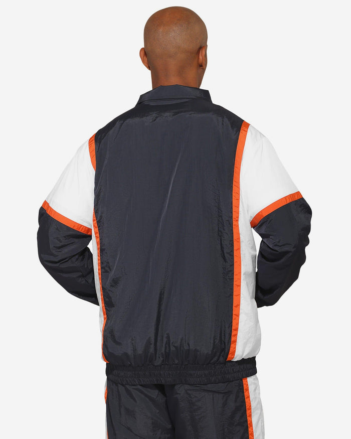 Chicago Bears Nylon Crinkle Gameday Jacket FOCO S - FOCO.com