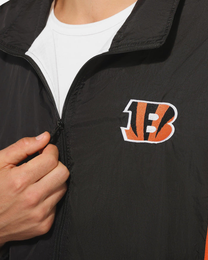 Cincinnati Bengals Nylon Crinkle Gameday Jacket FOCO S - FOCO.com