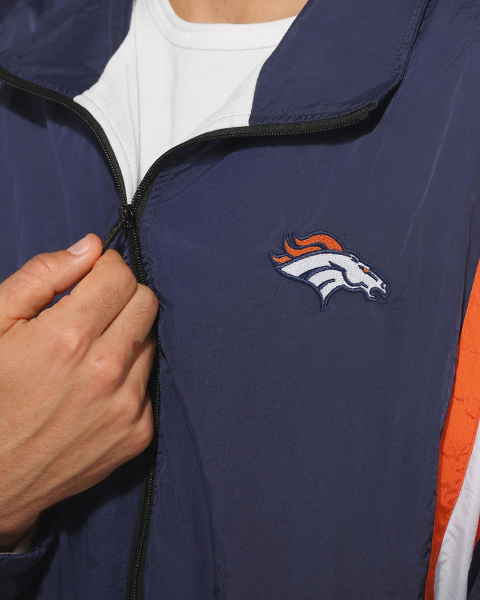 Denver Broncos Nylon Crinkle Gameday Jacket FOCO S - FOCO.com