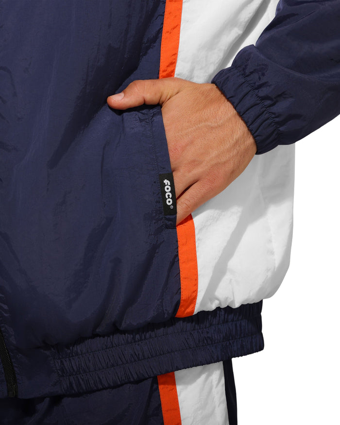 Denver Broncos Nylon Crinkle Gameday Jacket FOCO S - FOCO.com