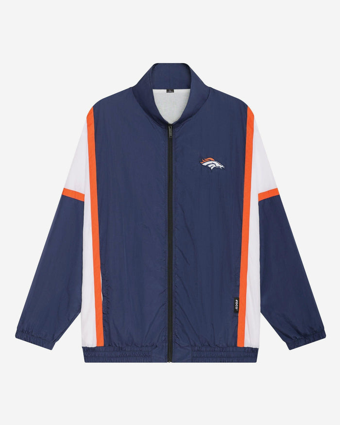 Denver Broncos Nylon Crinkle Gameday Jacket FOCO S - FOCO.com