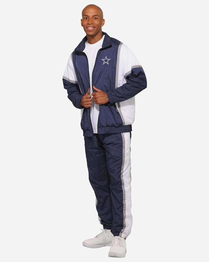 Dallas Cowboys Nylon Crinkle Gameday Jacket FOCO S - FOCO.com