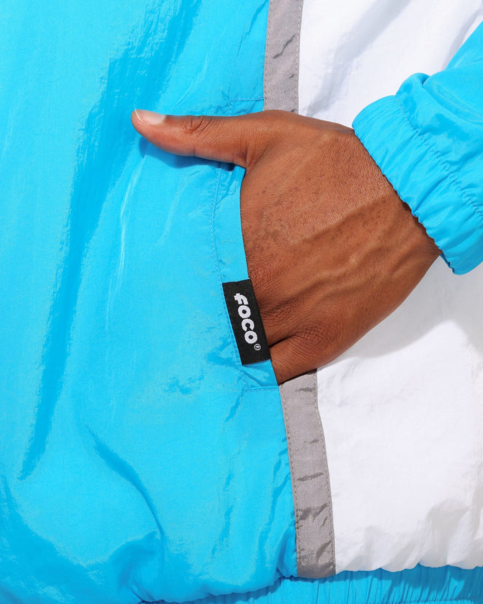 Detroit Lions Nylon Crinkle Gameday Jacket FOCO S - FOCO.com