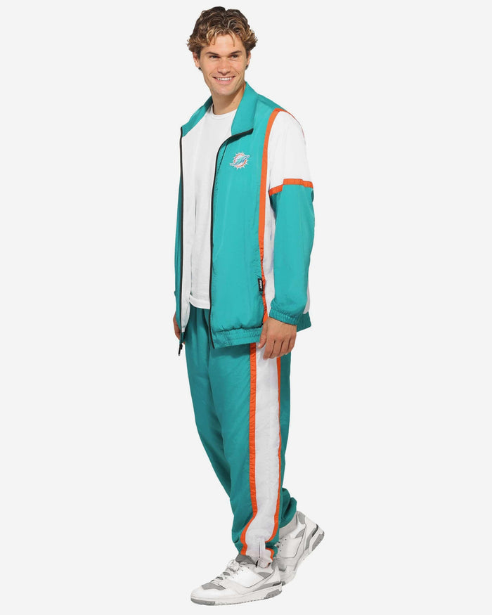Miami Dolphins Nylon Crinkle Gameday Jacket FOCO S - FOCO.com