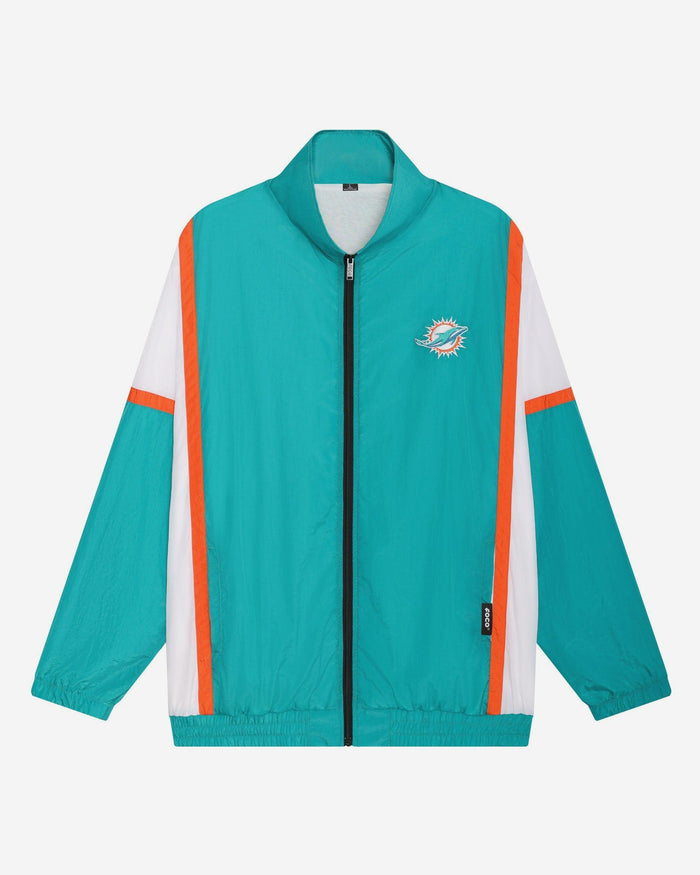 Miami Dolphins Nylon Crinkle Gameday Jacket FOCO S - FOCO.com