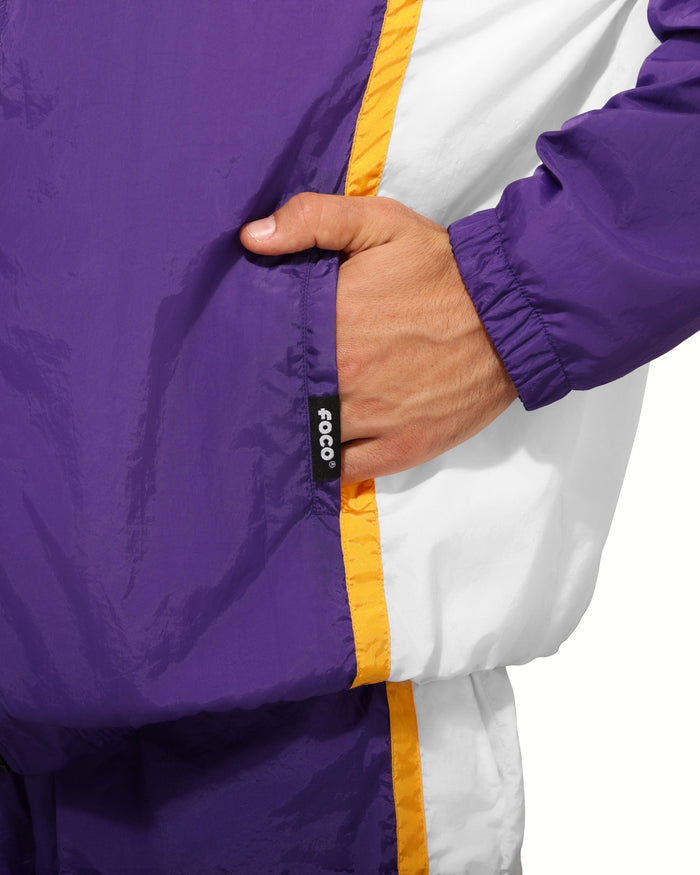 Minnesota Vikings Nylon Crinkle Gameday Jacket FOCO S - FOCO.com