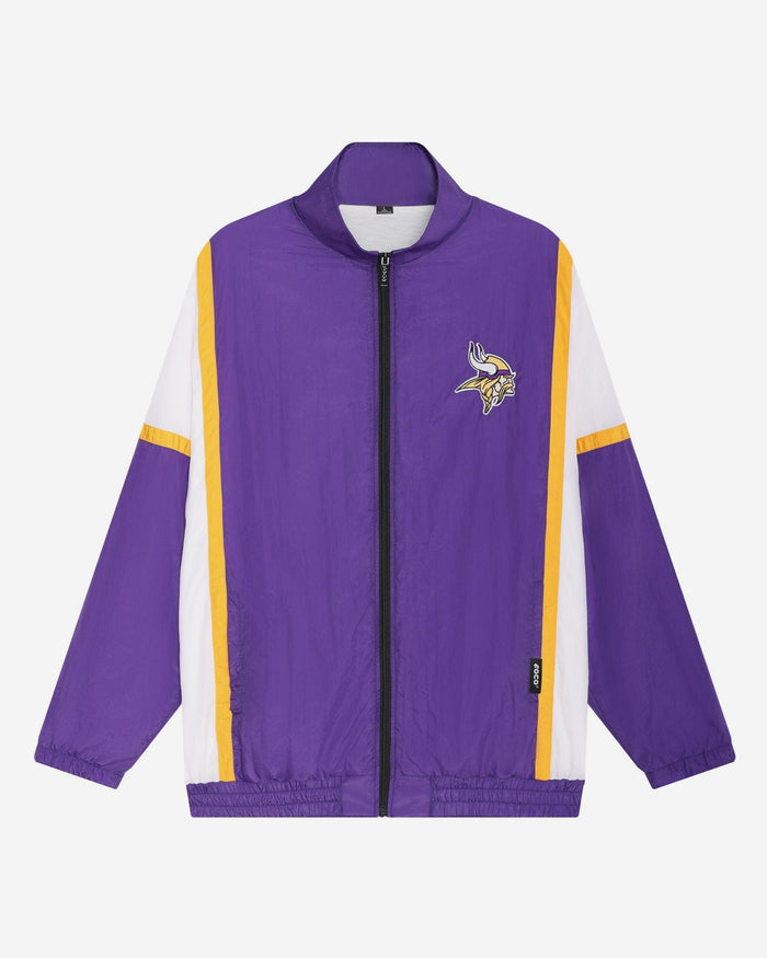 Minnesota Vikings Nylon Crinkle Gameday Jacket FOCO S - FOCO.com