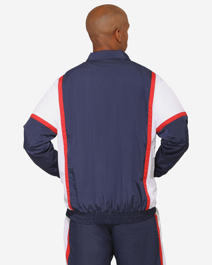 New York Giants Nylon Crinkle Gameday Jacket FOCO S - FOCO.com