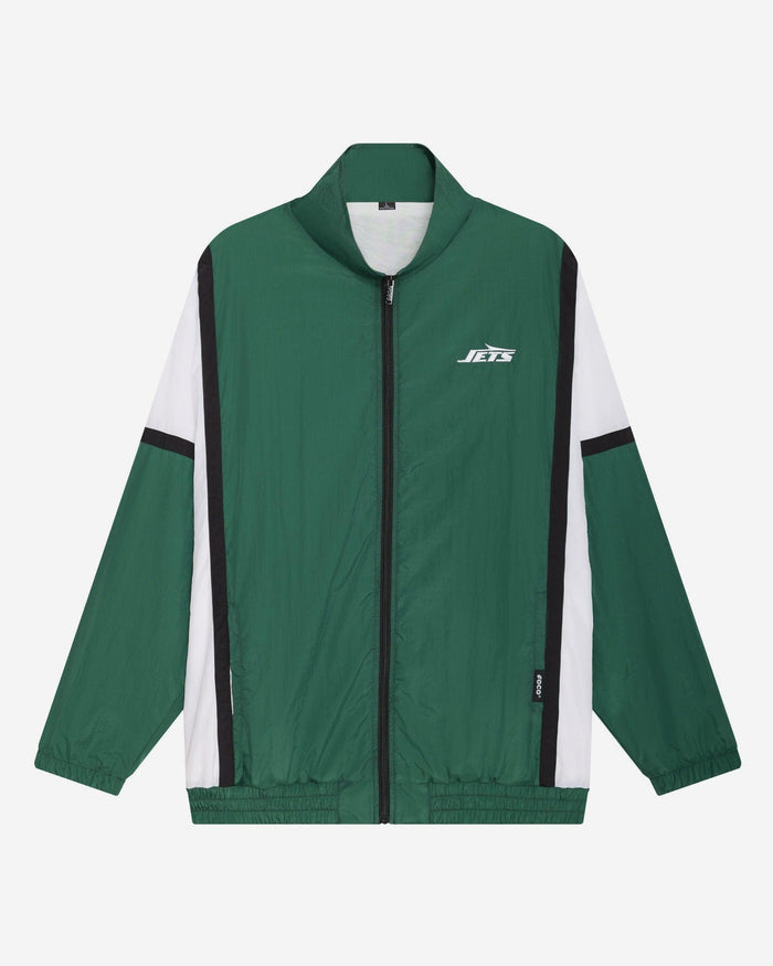 New York Jets Nylon Crinkle Gameday Jacket FOCO S - FOCO.com