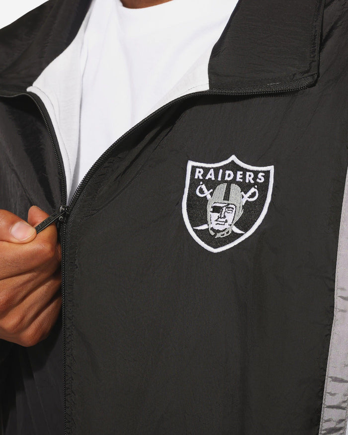 Las Vegas Raiders Nylon Crinkle Gameday Jacket FOCO S - FOCO.com