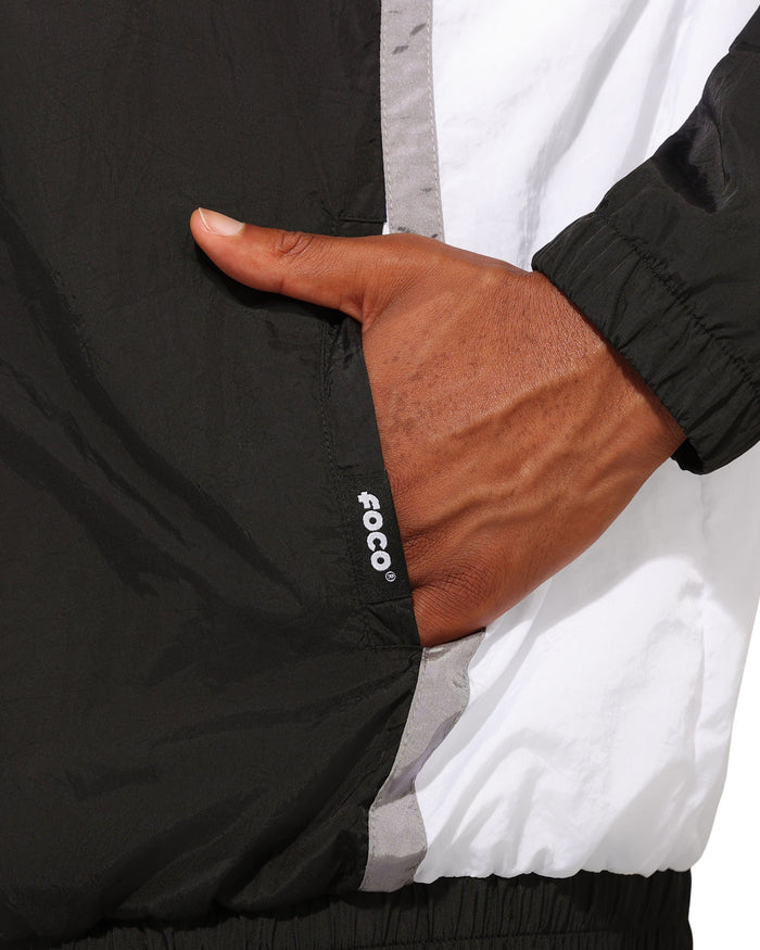 Las Vegas Raiders Nylon Crinkle Gameday Jacket FOCO S - FOCO.com