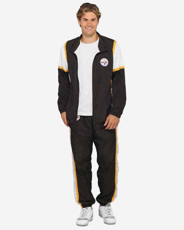 Pittsburgh Steelers Nylon Crinkle Gameday Jacket FOCO S - FOCO.com