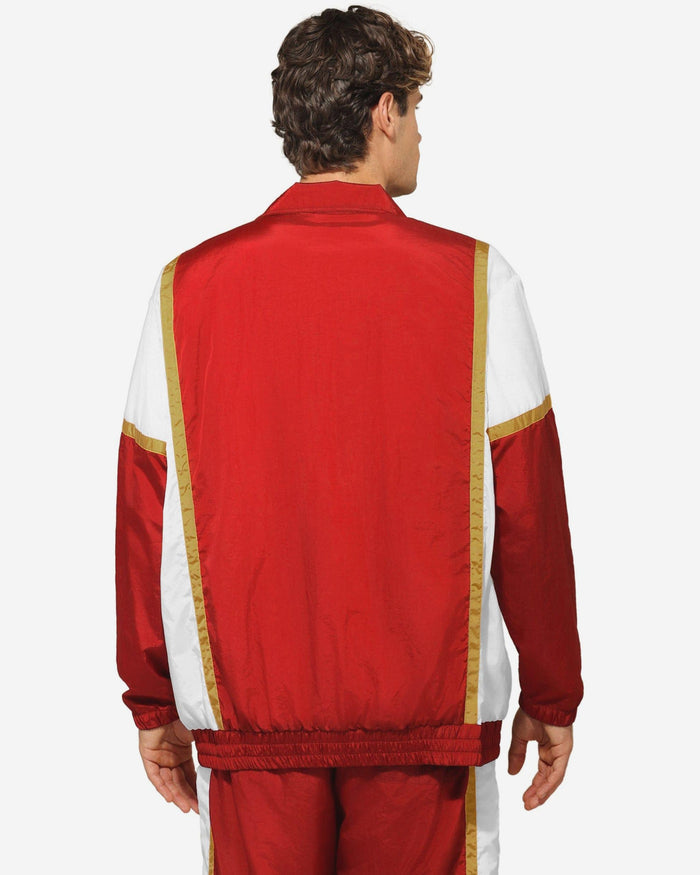 San Francisco 49ers Nylon Crinkle Gameday Jacket FOCO S - FOCO.com