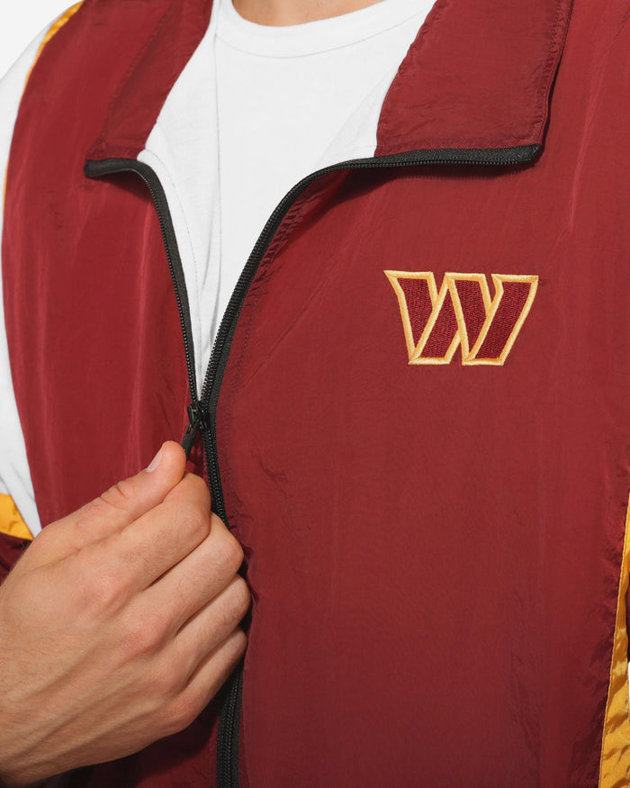 Washington Commanders Nylon Crinkle Gameday Jacket FOCO S - FOCO.com