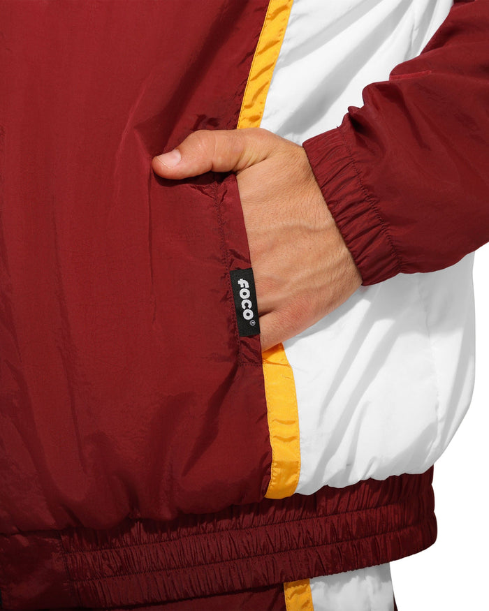 Washington Commanders Nylon Crinkle Gameday Jacket FOCO S - FOCO.com