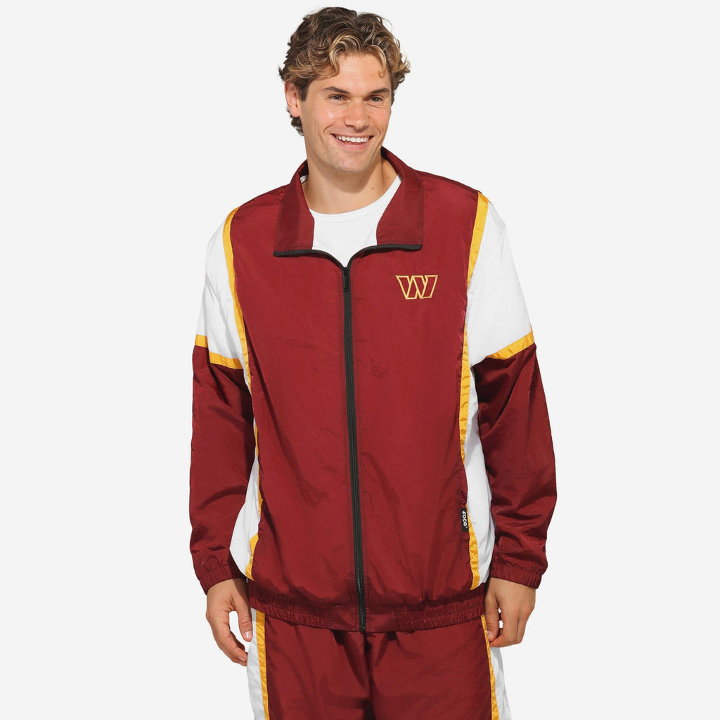 Washington Commanders Nylon Crinkle Gameday Jacket FOCO S - FOCO.com