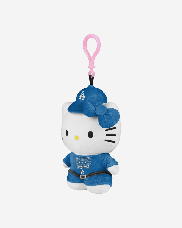 Los Angeles Dodgers 2025 Back To Back World Series Champions Plush Hello Kitty® Keychain FOCO - FOCO.com